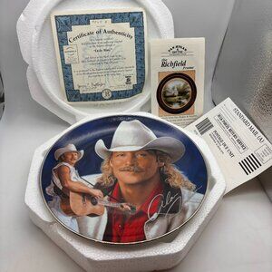 VTG Bradford Exchange As Country Gets Little Bitty Collector's Plate w/ COA